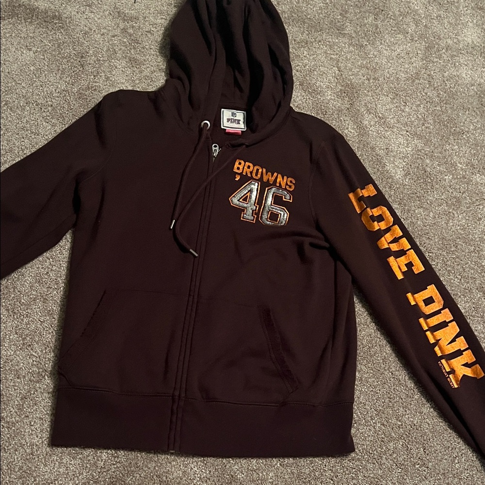 PINK Victoria's Secret Cleveland Browns Hoodie